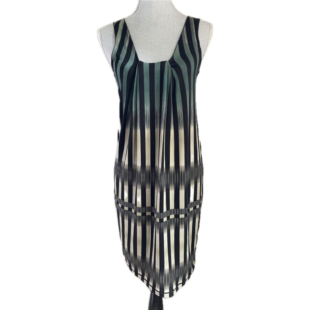 Max Studio Geo Print Column Dress Size XS (Sm-Md)